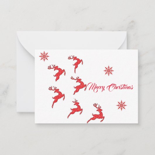 Kerstkaarten 2023 notitiekaartje (Voorkant)