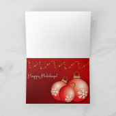 Kerstkaarten 4 van de Studio's van de Staaf van de Feestdagen Kaart (Binnen)