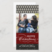 Kerstkaarten (4x8) feestdagenkaart (Voorkant / Achterkant)