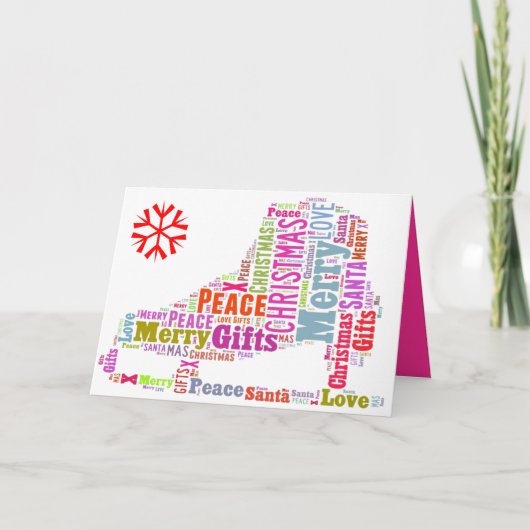 Kerstkaarten - Aanpasbaar - Kerstmis Feestdagen Kaart (Voorkant)