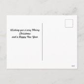 Kerstkaarten Besneeuwd Landschap Feestdagenkaart (Achterkant)