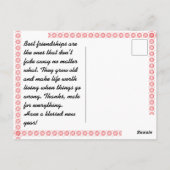 kerstkaarten briefkaart (Achterkant)