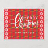 kerstkaarten briefkaart (Voorkant)