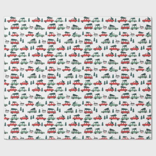 kerstkaarten cadeaupapier (Vlak)