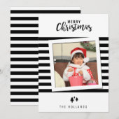  kerstKaarten | CHRISTMAS Feestdagenkaart (Voorkant / Achterkant)