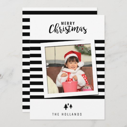  kerstKaarten | CHRISTMAS Feestdagenkaart (Voorkant / Achterkant)