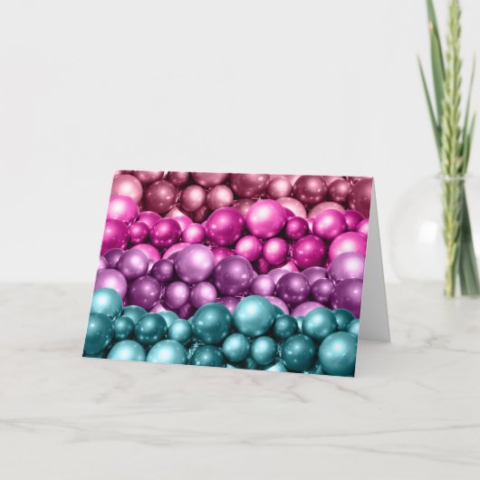 Kerstkaarten Decoratieve feestdagen Kaart (Voorkant)