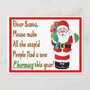 kerstkaarten en cadeautjes voor apothekers feestdagenkaart