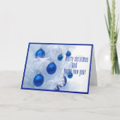 kerstkaarten en nieuwjaarskaarten feestdagen kaart (Voorkant)