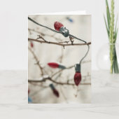 Kerstkaarten en stickers feestdagen kaart (Voorkant)