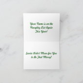 Kerstkaarten Feestdagen Kaart (Binnen)