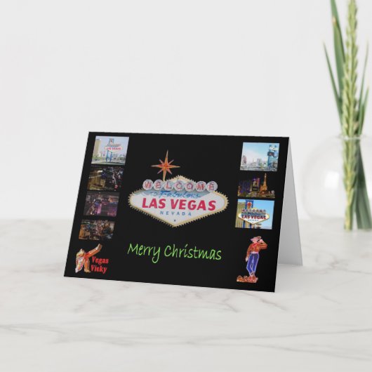 kerstkaarten feestdagen kaart (Voorkant)