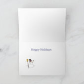 kerstkaarten feestdagen kaart (Binnen)