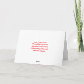 kerstkaarten feestdagen kaart (Achterkant)