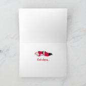 Kerstkaarten Feestdagen Kaart (Binnen)