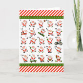 kerstkaarten feestdagen kaart (Voorkant)