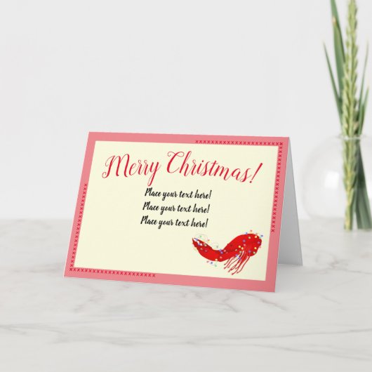 Kerstkaarten Feestdagen Kaart (Voorkant)