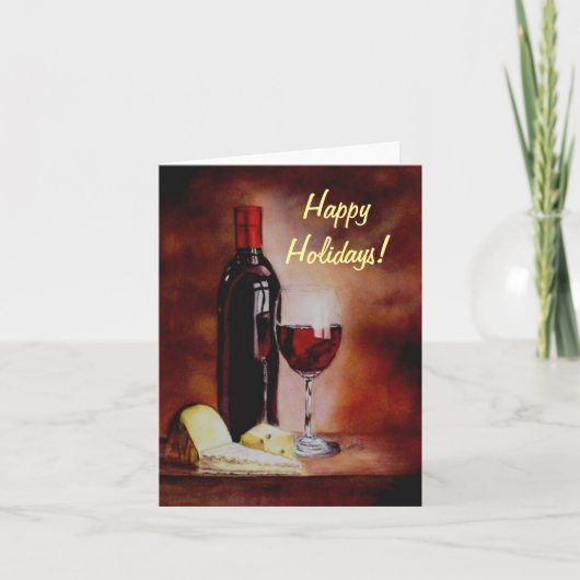 kerstkaarten feestdagen kaart (Voorkant)