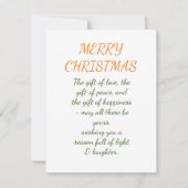 kerstkaarten feestdagenkaart (Voorkant)