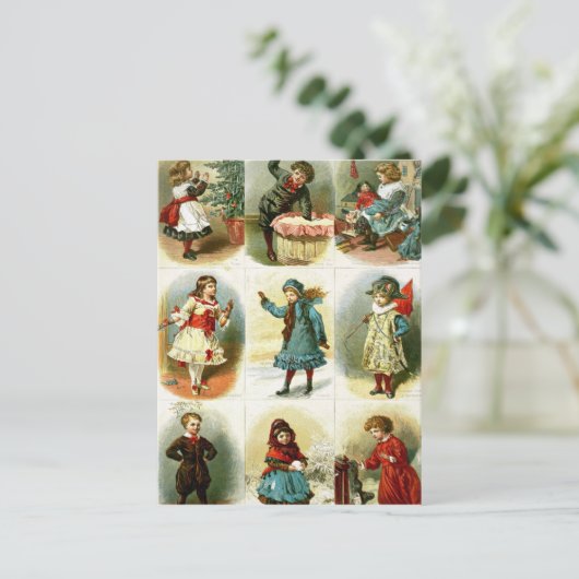 Kerstkaarten Feestdagenkaart (Staand voorkant)