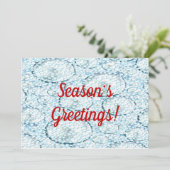 Kerstkaarten Feestdagenkaart (Staand voorkant)