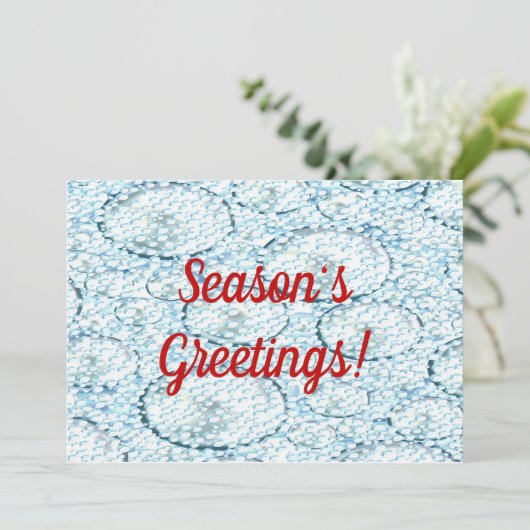 Kerstkaarten Feestdagenkaart (Staand voorkant)