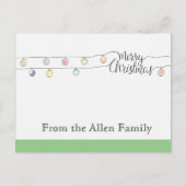 kerstkaarten feestdagenkaart (Voorkant)