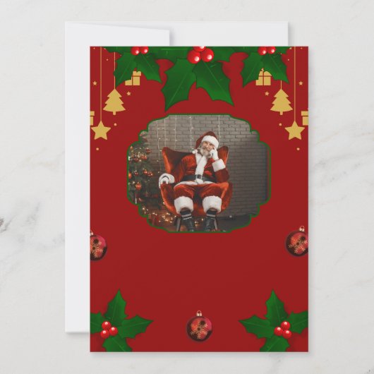 Kerstkaarten Feestdagenkaart (Voorkant)