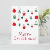 Kerstkaarten Feestdagenkaart (Staand voorkant)