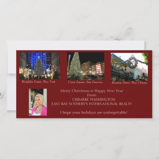 Kerstkaarten Feestdagenkaart (Voorkant)