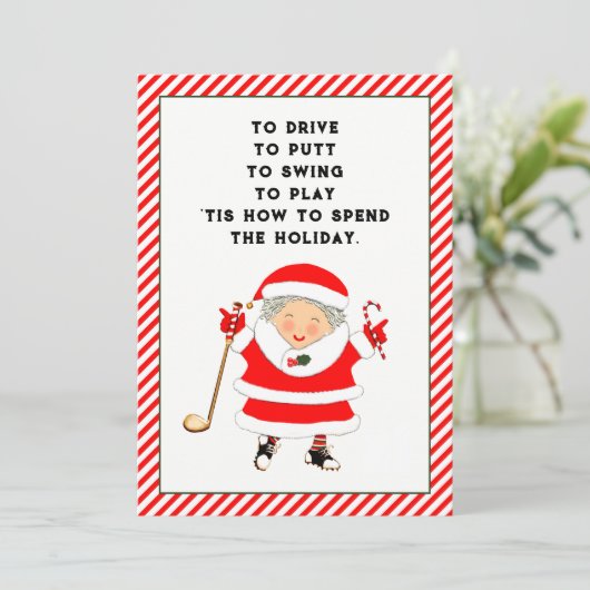 kerstkaarten feestdagenkaart (Staand voorkant)