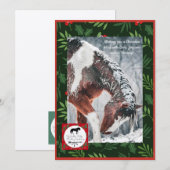 Kerstkaarten Feestdagenkaart (Voorkant / Achterkant)