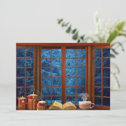 Kerstkaarten Feestdagenkaart (Staand voorkant)