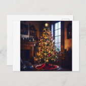 Kerstkaarten handgemaakt briefkaart (Voorkant / Achterkant)