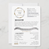 Kerstkaarten installeren met jaar in Review Kaart (Achterkant)