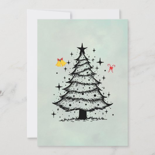 Kerstkaarten Kaart (Achterkant)