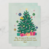 Kerstkaarten Kaart (Voorkant / Achterkant)