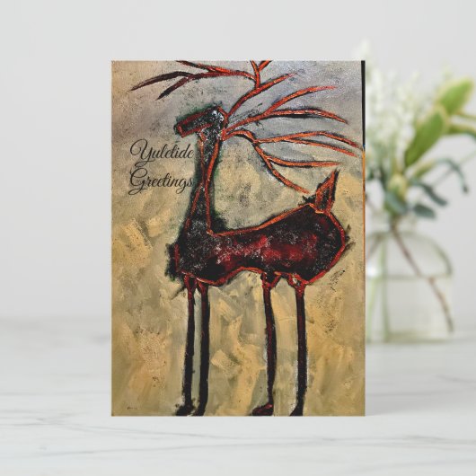 kerstkaarten kaart (Staand voorkant)