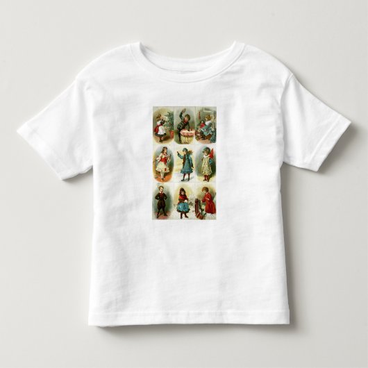 kerstkaarten kinder shirts (Voorkant)