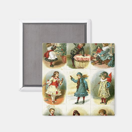 kerstkaarten magneet (Voorkant / Achterkant)