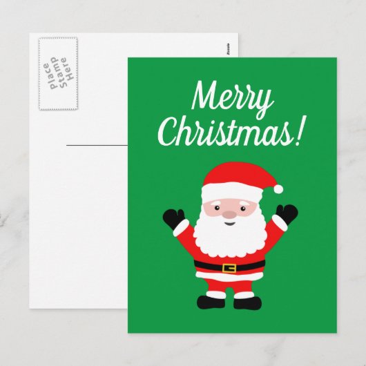 Kerstkaarten met een vrolijke strip-Sinterklaas Feestdagenkaart (Voorkant / Achterkant)