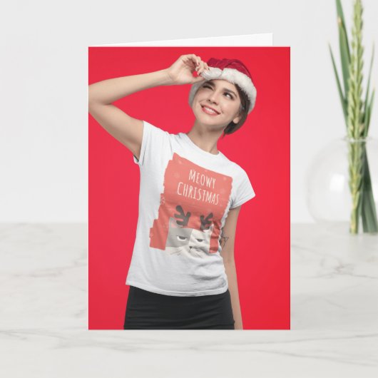 KERSTKAARTEN MET FOTO KAART (Voorkant)