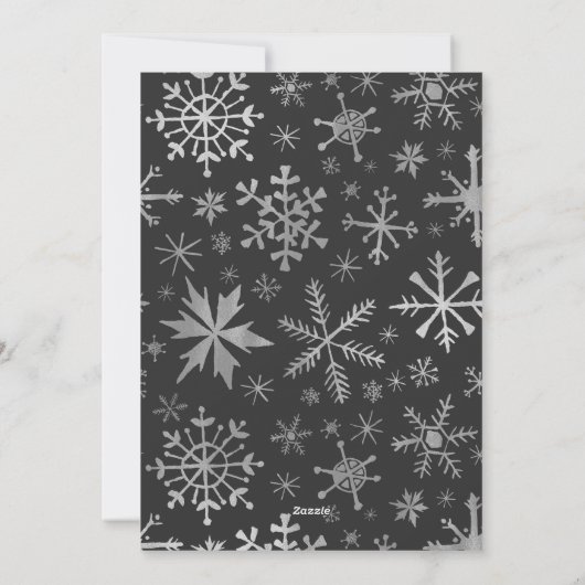 Kerstkaarten met 'Hoe meer zielen, hoe meer vreugd Feestdagenkaart (Achterkant)