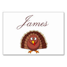 Kerstkaarten met kalkoen