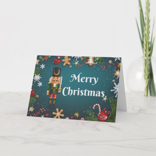 Kerstkaarten met Notenkraker Kaart (Voorkant)