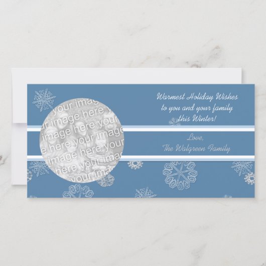 Kerstkaarten met Winterland Thema Feestdagenkaart (Voorkant)