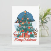 Kerstkaarten: Nieuw Munter Model Feestdagenkaart (Staand voorkant)