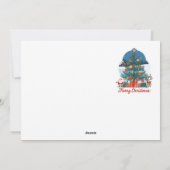 Kerstkaarten: Nieuw Munter Model Feestdagenkaart (Achterkant)