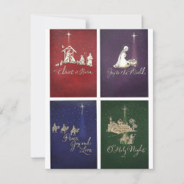 Kerstkaarten Notitiekaartje