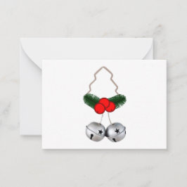 Kerstkaarten Notitiekaartje